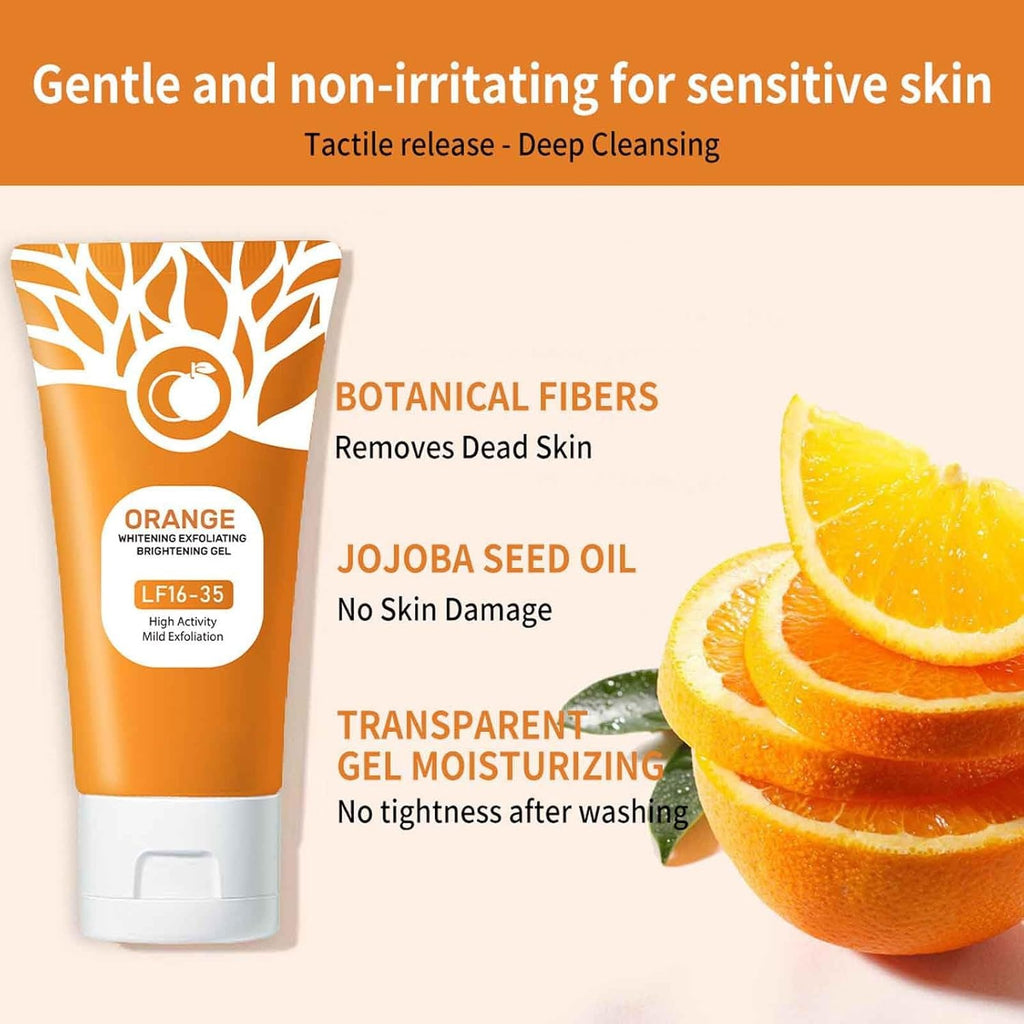 Orange Exfoliating Gel for Face & Body - Buy 1 Get 1 Free
